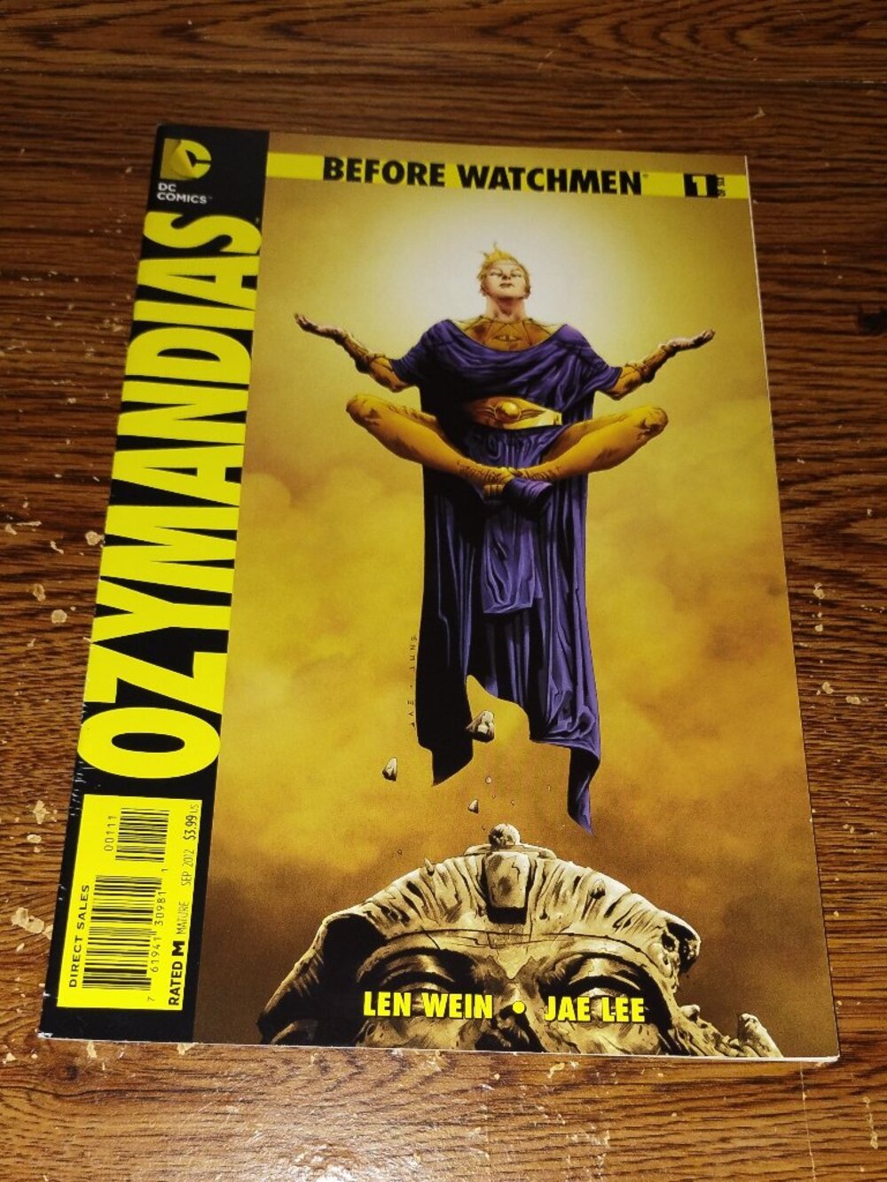 Before Watchmen: Ozymandias #1 (DC Comics, 2013)